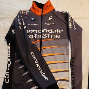 Cannondale Men's Performance Jacket - Gray and Orange